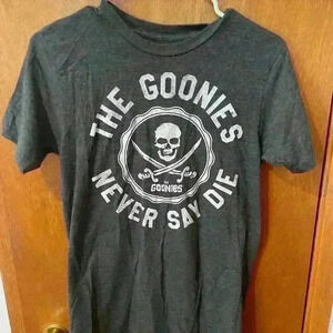 The Goonies Never say‎ die grey tshirt Size S